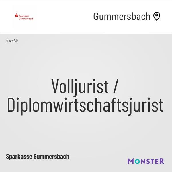 Volljurist / Diplomwirtschaftsjurist