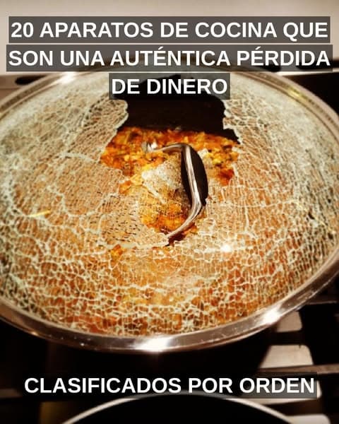 Artilugios de cocina que te arrepientes de haber comprado una vez que los usas