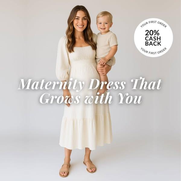 Eliza Dress For Maternity and Postpartum