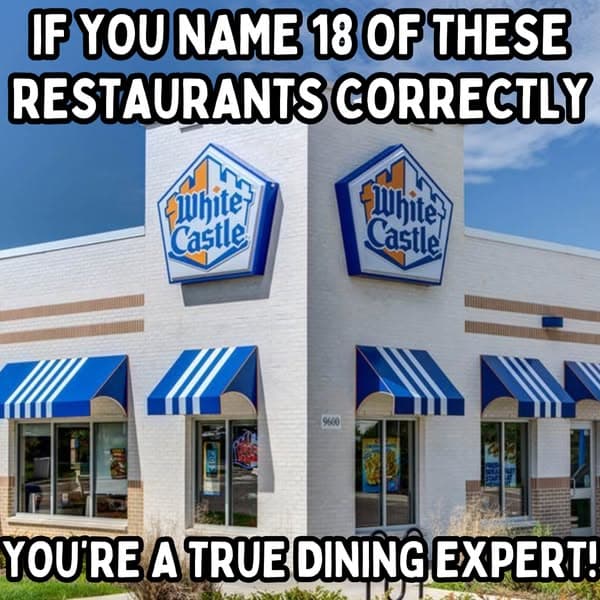Can You Name These Restaurants? 🍔