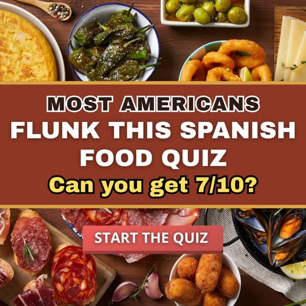 🥘 Spanish Cuisine Trivia
