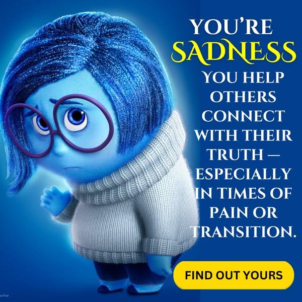 Which Inside Out Emotion Are You?