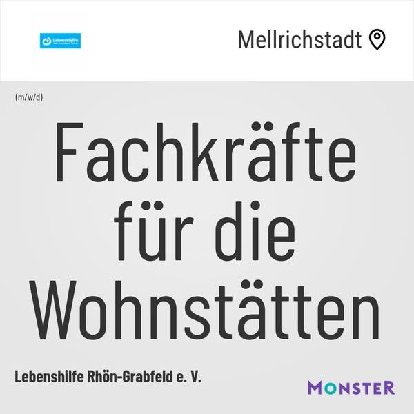Fachkräfte für die Wohnstätten