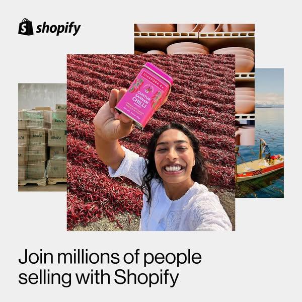 Power your idea with Shopify