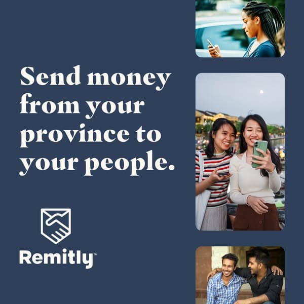 🇨🇦 Move money worldwide with the Remitly app