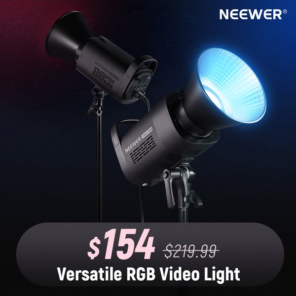 ⚡Versatile RGB Video Light