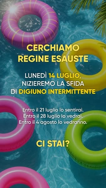 Inizia la tua trasformazione ora!