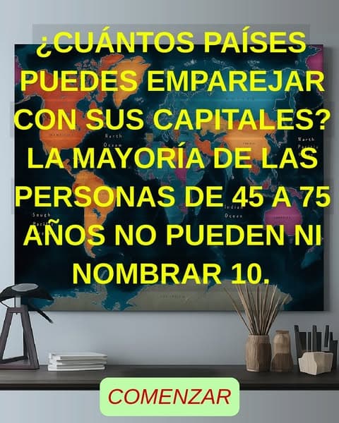 ¿Cuántos países puedes emparejar con su capital?
