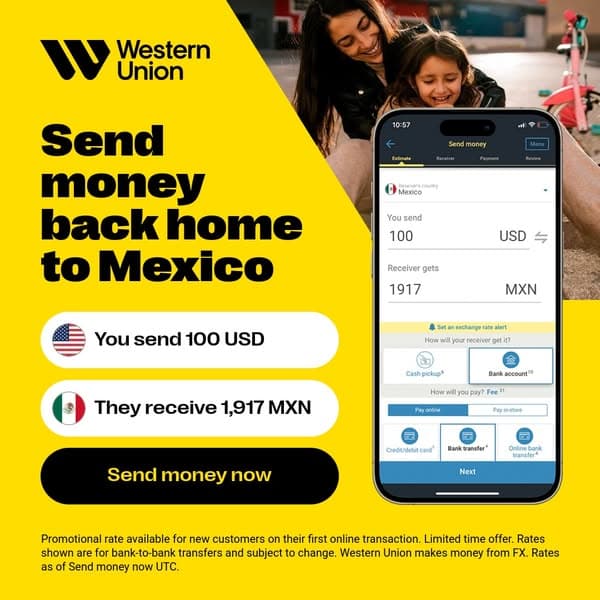 Send money with Western Union