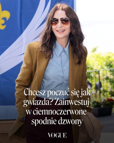 Chcesz poczuć się jak gwiazda? Zainwestuj w ciemnoczerwone spodnie dzwony