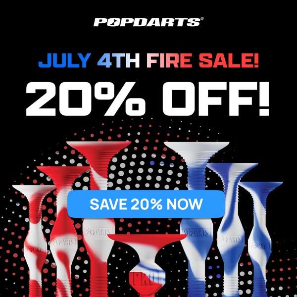🎯 Shop 20% off for our 4th of July Fire Sale.