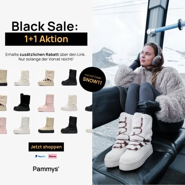 Black Sale: 1+1 Aktion mit SNOW11