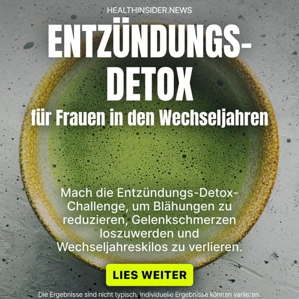 Inflammation-Detox für Frauen in den Wechseljahren