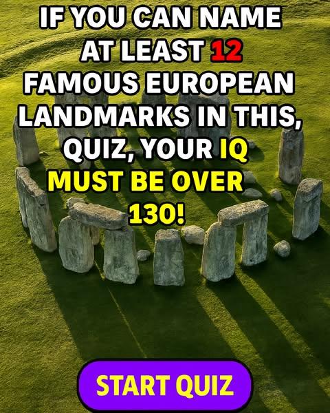 Can You Score 17/20 Like A True European? 🏰