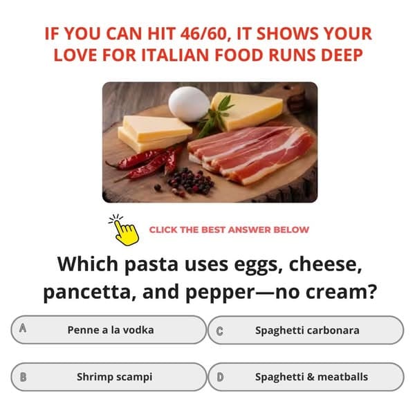 How Well Do You Know Italian Cuisine?