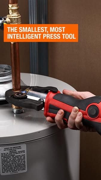 Milwaukee M12 12-Volt Lithium-Ion Force Logic Cordless Press Tool Kit (3 Jaws Included) with Two 1.5 Ah Battery and Hard Case 2473-22 - The Home Depot
