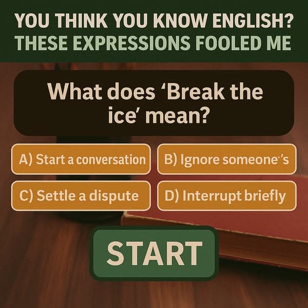 💬 Do You Know These Common English Expressions?