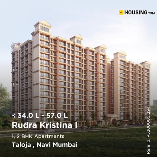 1, 2 BHK starting ₹34.0L