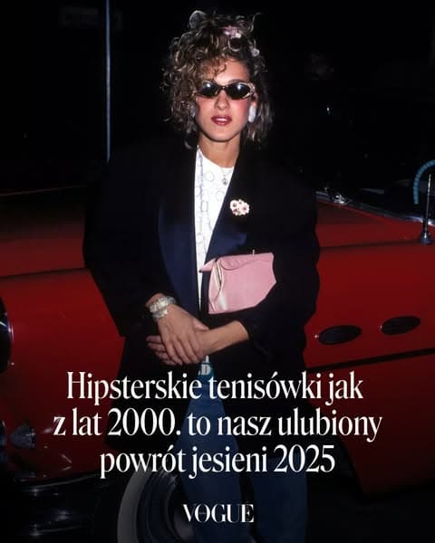 Hipsterskie tenisówki jak z lat 2000. to nasz ulubiony powrót jesieni 2025