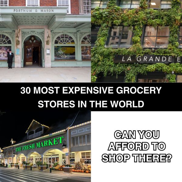 Unveiling the Most Luxurious Grocery Stores on the Planet!