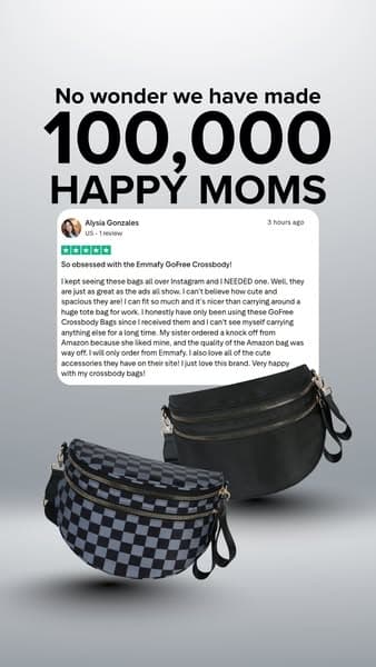 The Roomiest Crossbody Bag