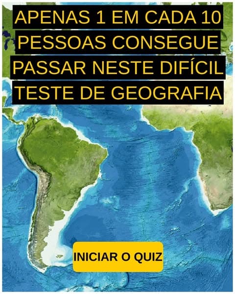 A maioria dos adultos é reprovada neste simples teste de geografia - você será?