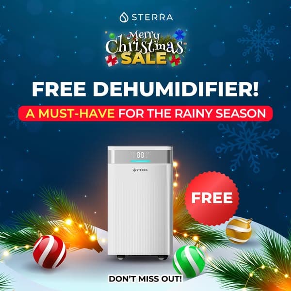 FREE Sterra Ray Dehumidifier