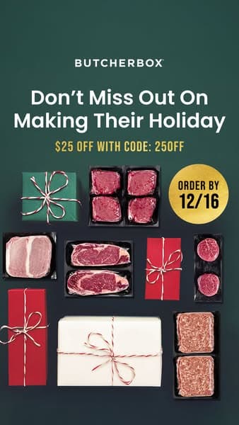 $25 Off Holiday Gift Boxes
