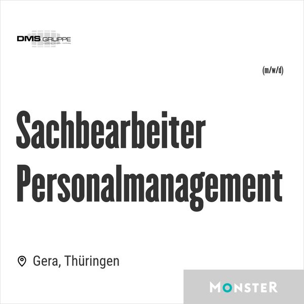 Sachbearbeiter Personalmanagement