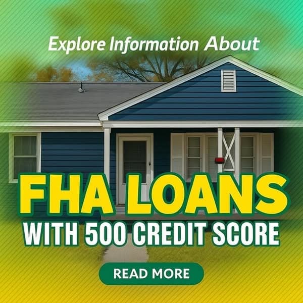 501 credit score for FHA loans ➡️