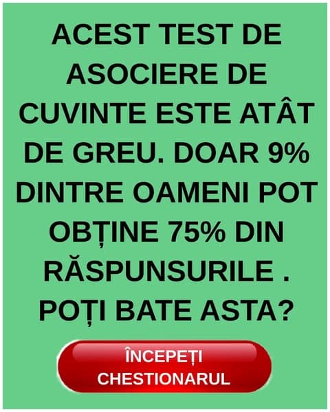 Majoritatea oamenilor se luptă cu conexiunile de cuvinte - Puteți face mai bine?