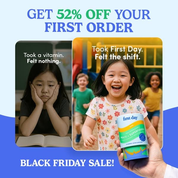 Black Friday 🖤—Save Up to 52%