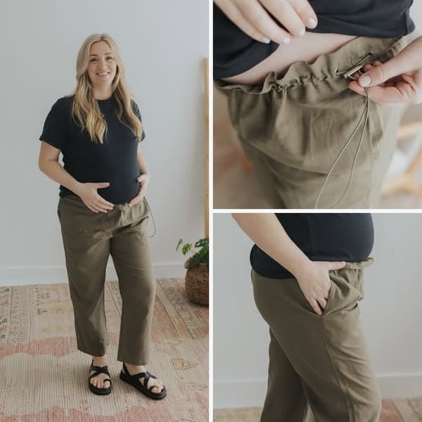 Maternity pants you'll forget are maternity pants