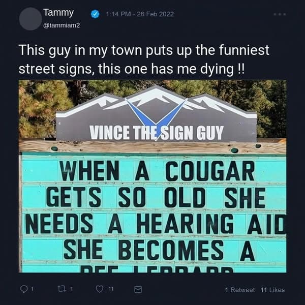 Signs That Stop Traffic And Crack Travelers Up