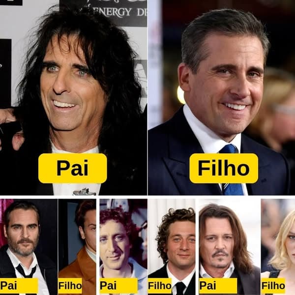 35 pais famosos que repassaram suas boas aparências