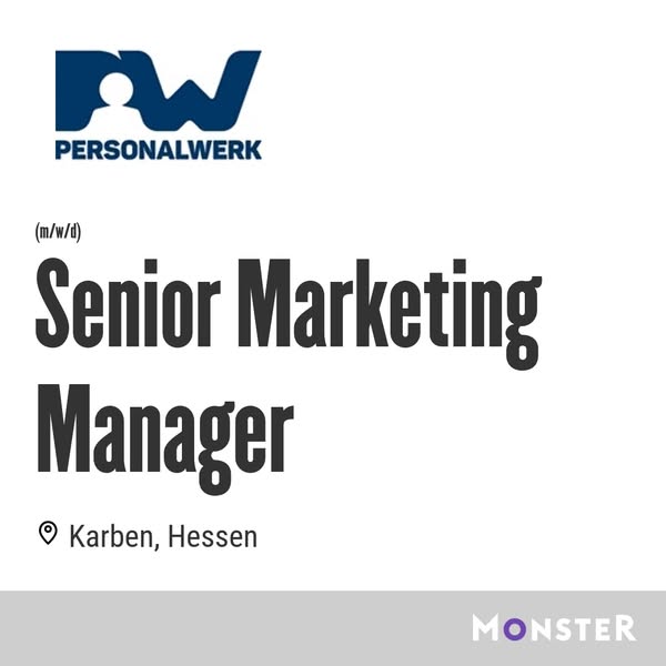 Senior Marketing Manager