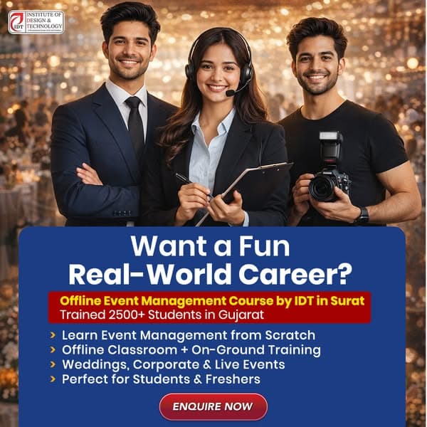 Event Management Course in Surat 🎉