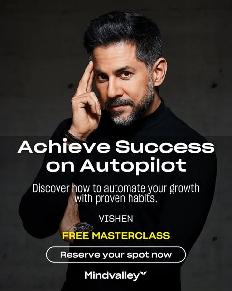 [FREE Masterclass] Bend Your Reality to Achieve Your Goals