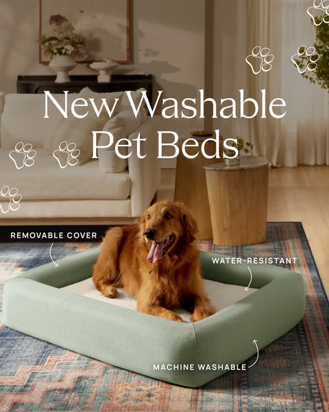 NEW: Washable Pet Beds