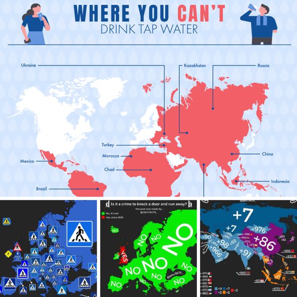 Genius Charts All Travelers Should See