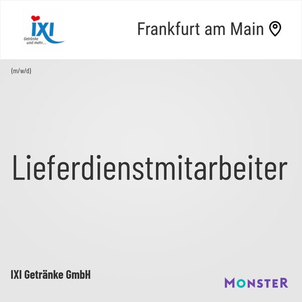 Lieferdienstmitarbeiter