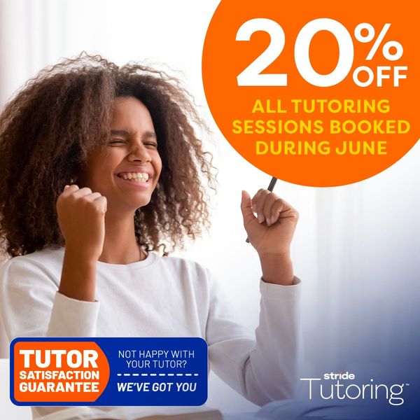 Beat Summer Slide With 20% Off Online Tutoring!