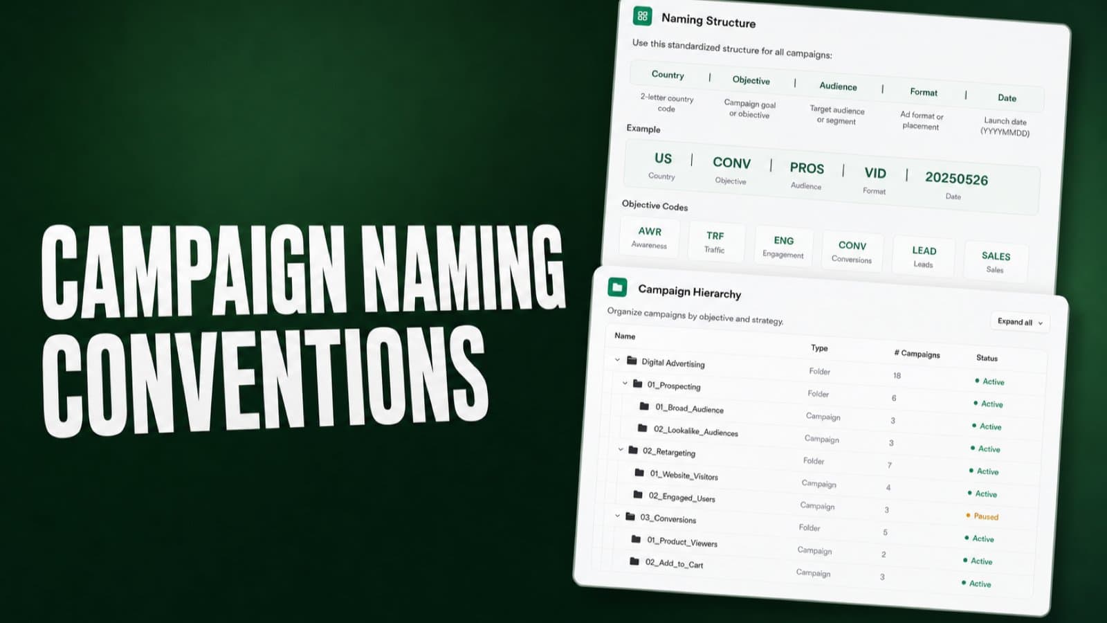 Campaign Naming Conventions: 11 Tested Best Practices and Examples