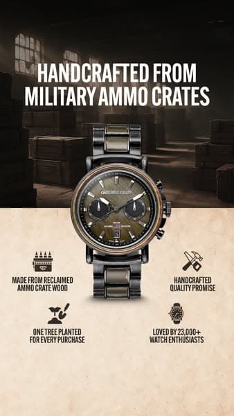 Watches Made From Reclaimed Materials