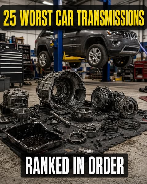 Why These 25 Best-Selling Cars Are Now Facing Gearbox Issues