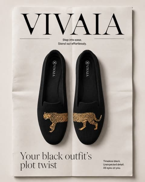 Black Outfit, Golden Spark
