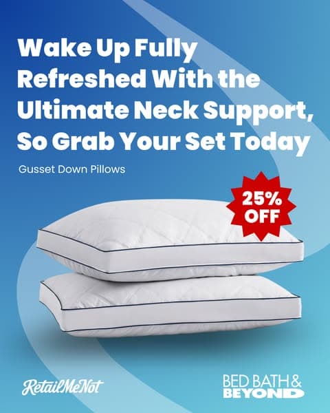 Bed Bath & Beyond Pillow Deals