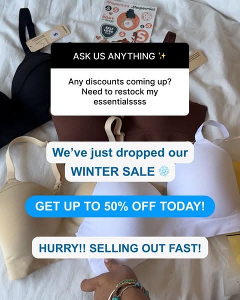 FLASH SALE | 50% OFF π¨
