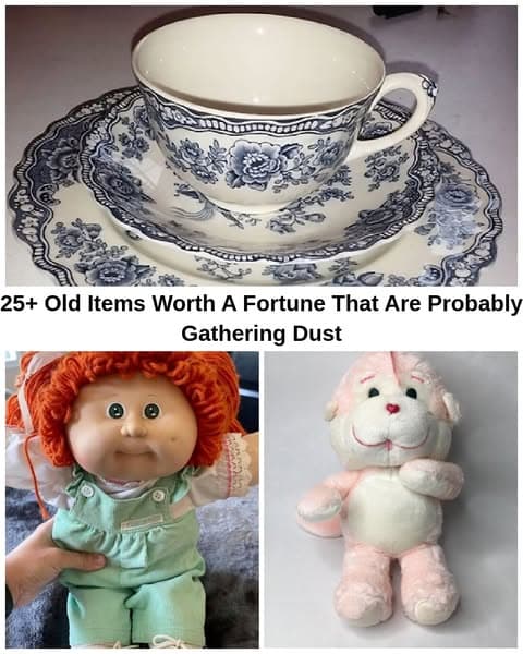 23+ Valuable Vintage Items Most People Throw Away By Mistake
