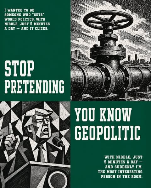 Learn Geopolitics the fun way! 🌎